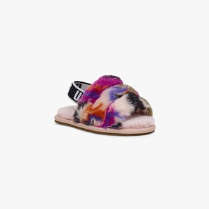 Ugg Fluff Yeah Motlee Kids Slippers Multicolor (4286TPYLE)